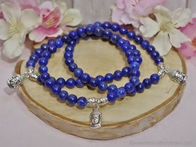Bracelet Lapis lazuli diamètre 6