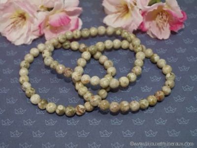 Bracelet Maifan perle 6 mm