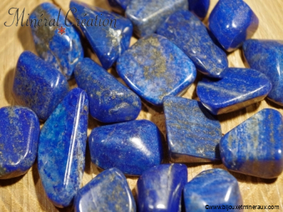 Galet pierre roulée Lapis Lazuli EXTRA - TAILLE XS
