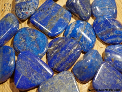 Galet pierre roulée Lapis Lazuli EXTRA - TAILLE M